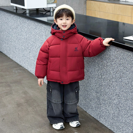 酷博尔童装&酷博尔童装&兔耳朵棉衣