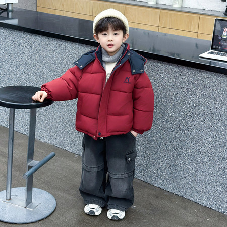 酷博尔童装&酷博尔童装&兔耳朵棉衣