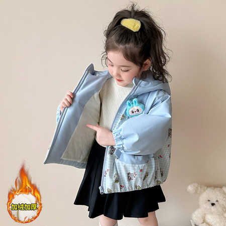 小曼家童品&小曼家童品&拼接派克服