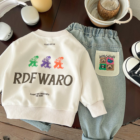 仟之依童装厂&仟之依童装厂&sy--071字母卫衣