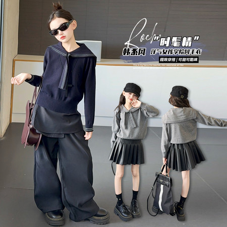 嘉贝琪&嘉贝琪&春季学院风毛衣