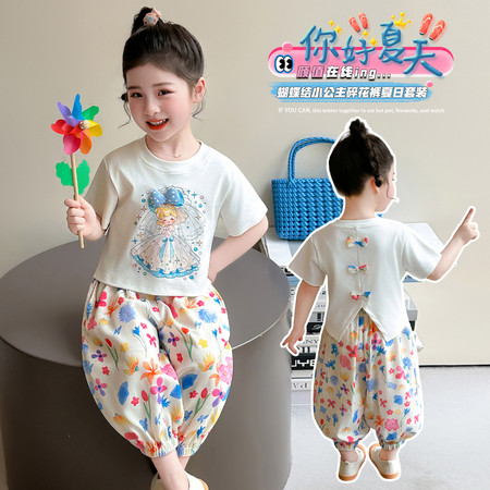 小胖丫童装&小胖丫童装&公主防蚊裤套装