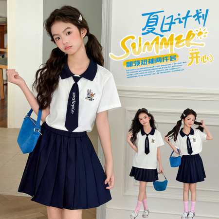 辰曦潮童&辰曦潮童&尼克朱迪Polo套裙