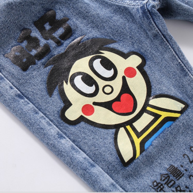 豆豆天才&旺旺牛仔裤