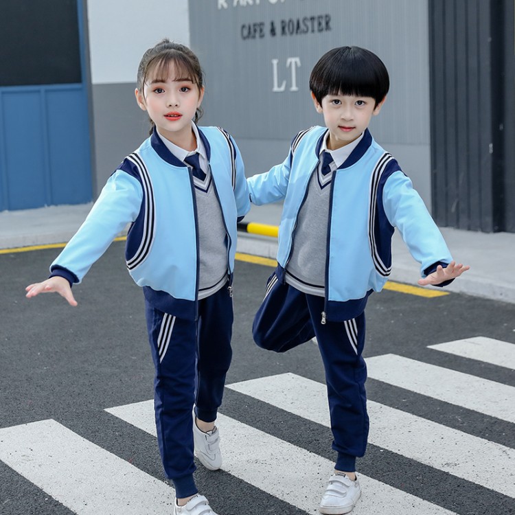熊行天下&x1990红黄蓝四件套校服幼儿园服小学生
