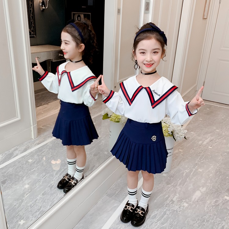 橘瓣娃娃学院风校服套装