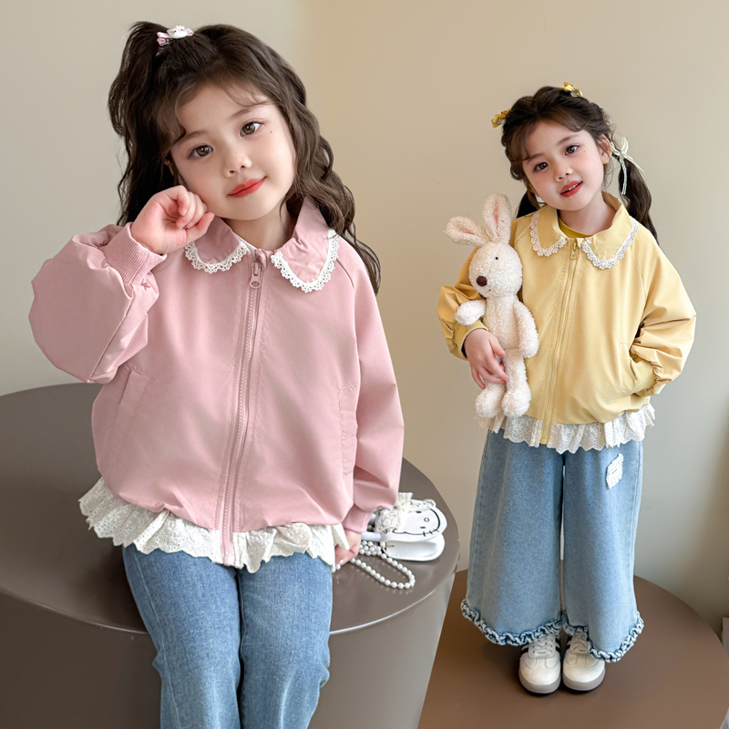 Girls' Ruffle Jacket