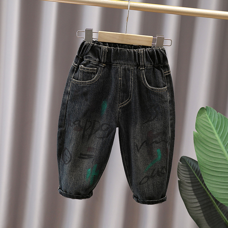K522 Cartoon Denim Jeans