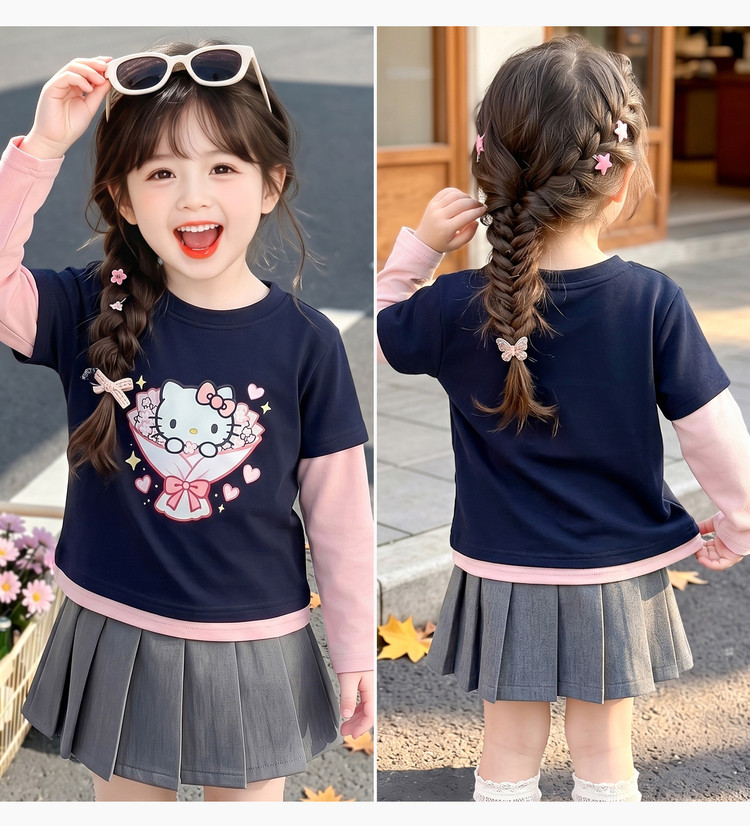 Cartoon Colored T Shirt