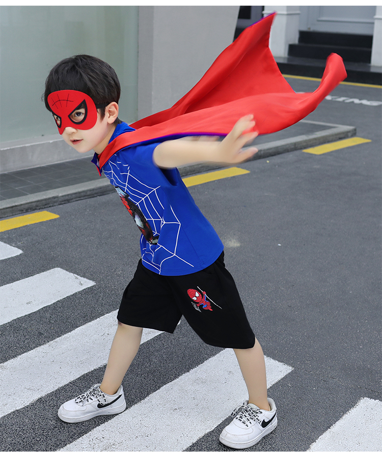南笙家&蜘蛛侠披风眼罩套装