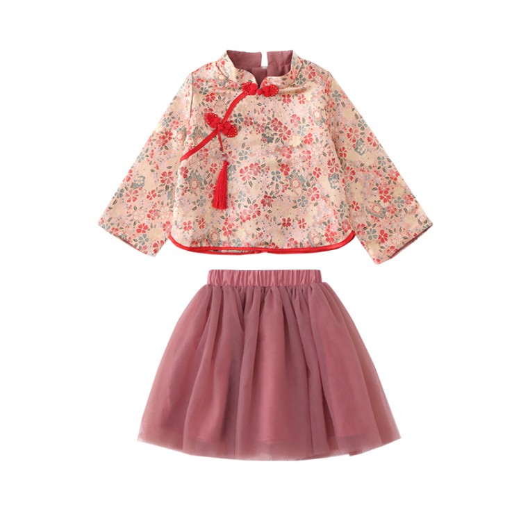 呀喏哒&1910女童汉服年服套装