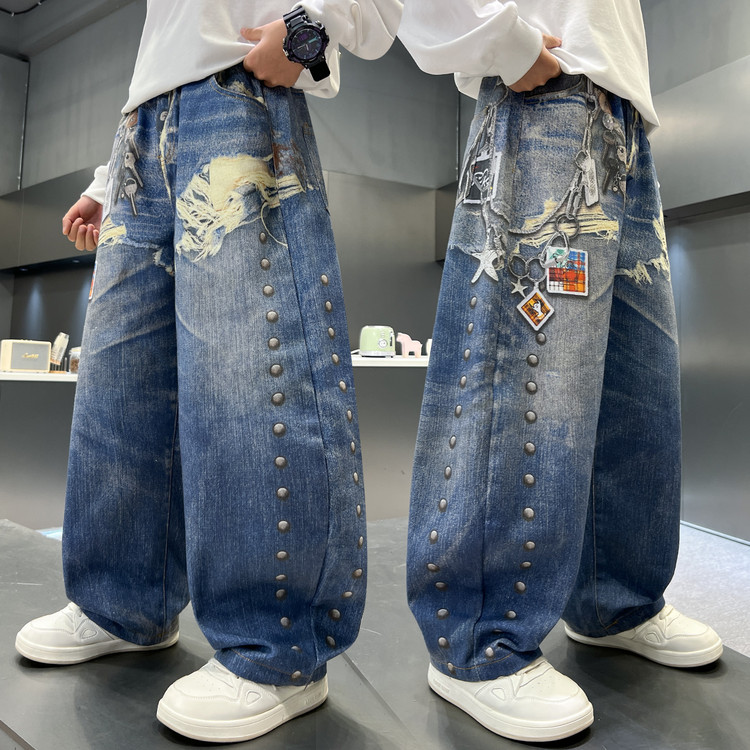 Bubble Character Boy Pants