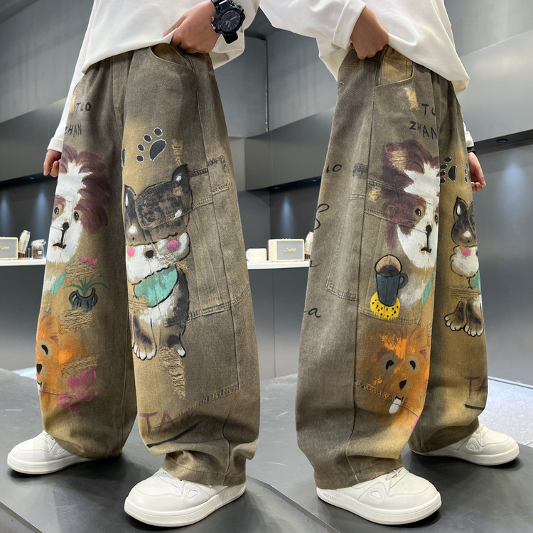 Bubble Character Boy Pants