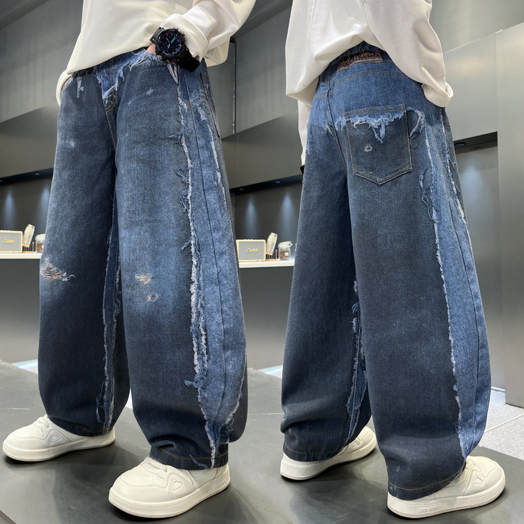 Bubble Cartoon Boy Pants