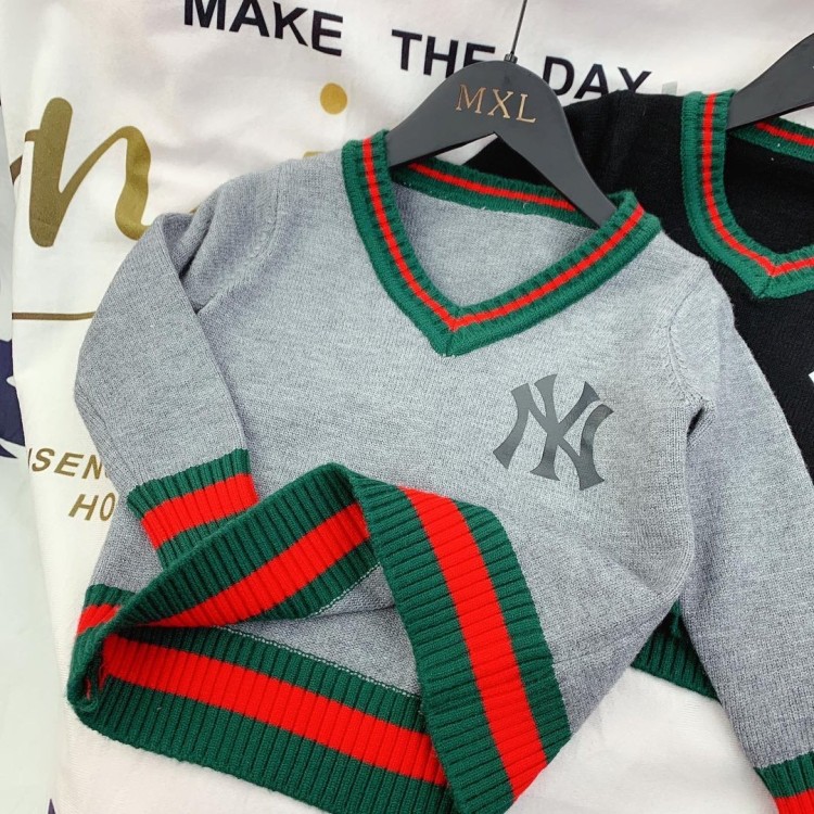 enzo恩佐君&联名v领毛衣