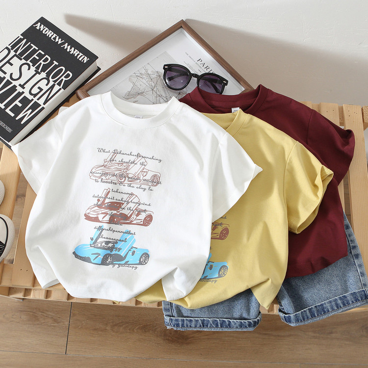 Boys' Crewneck Short-Sleeve T-Shirt 26127