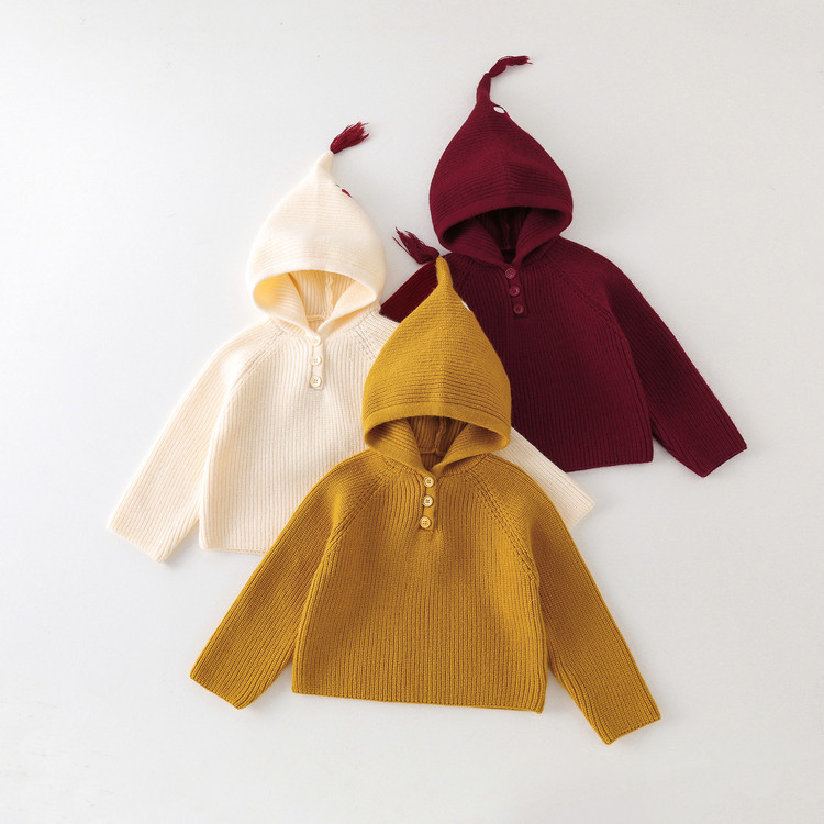 Baby Unisex Polyester Long-Sleeve Hooded Romper 26712