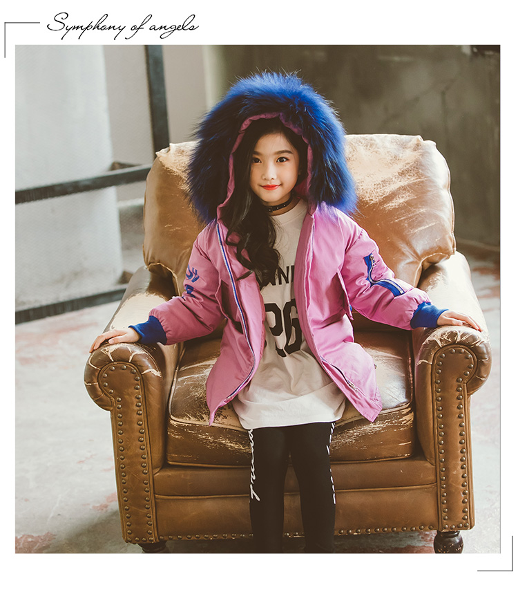 韩尚童装&hs四袋盖真毛领棉衣