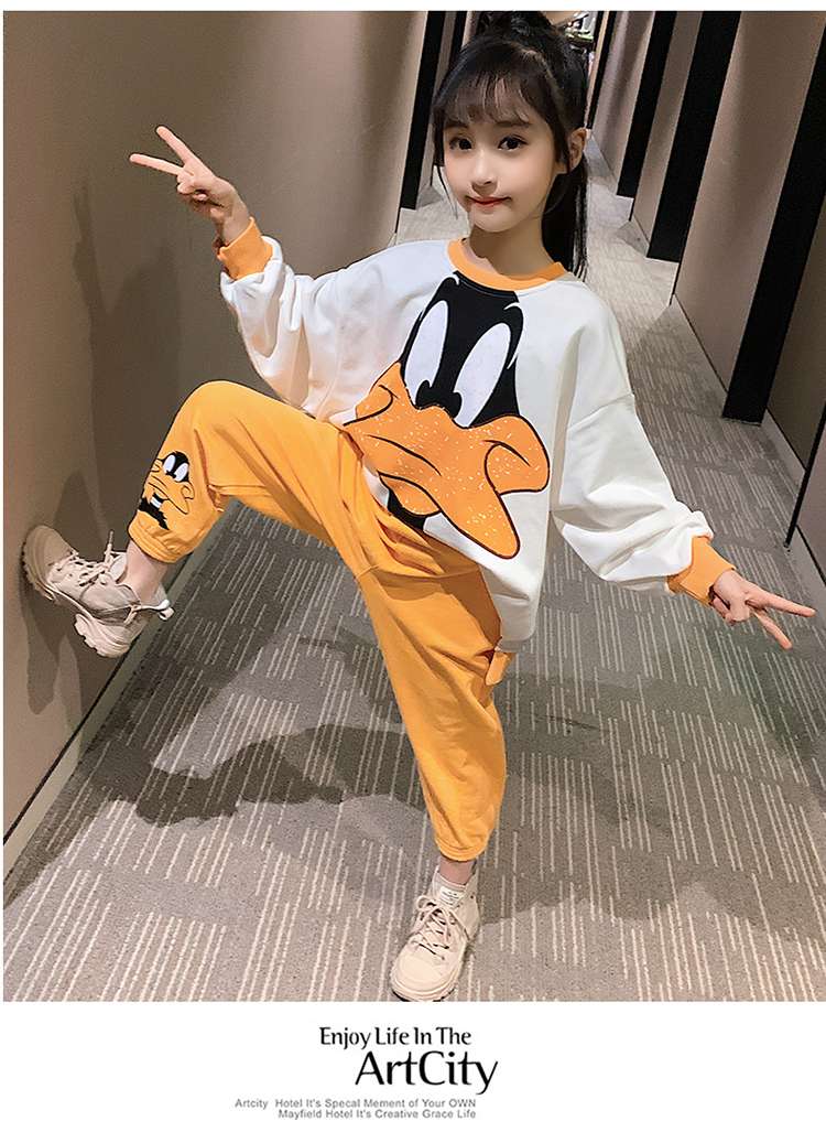 佳佳贝尔&2588款大嘴鸭真卫衣套装-童装批发采购_生意网