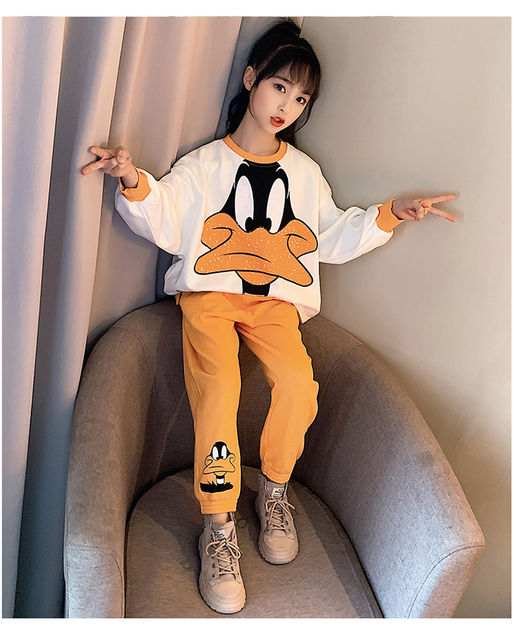 佳佳贝尔&2588款大嘴鸭真卫衣套装-童装批发采购_生意网