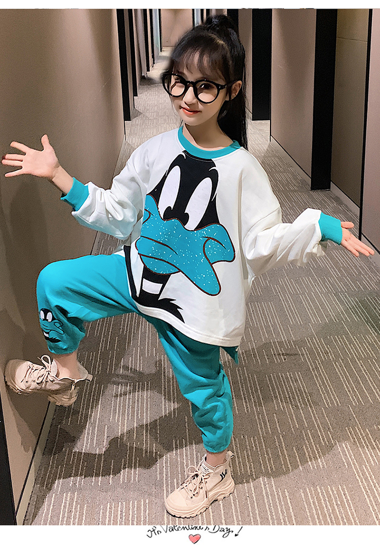 佳佳贝尔&2588款大嘴鸭真卫衣套装-童装批发采购_生意网