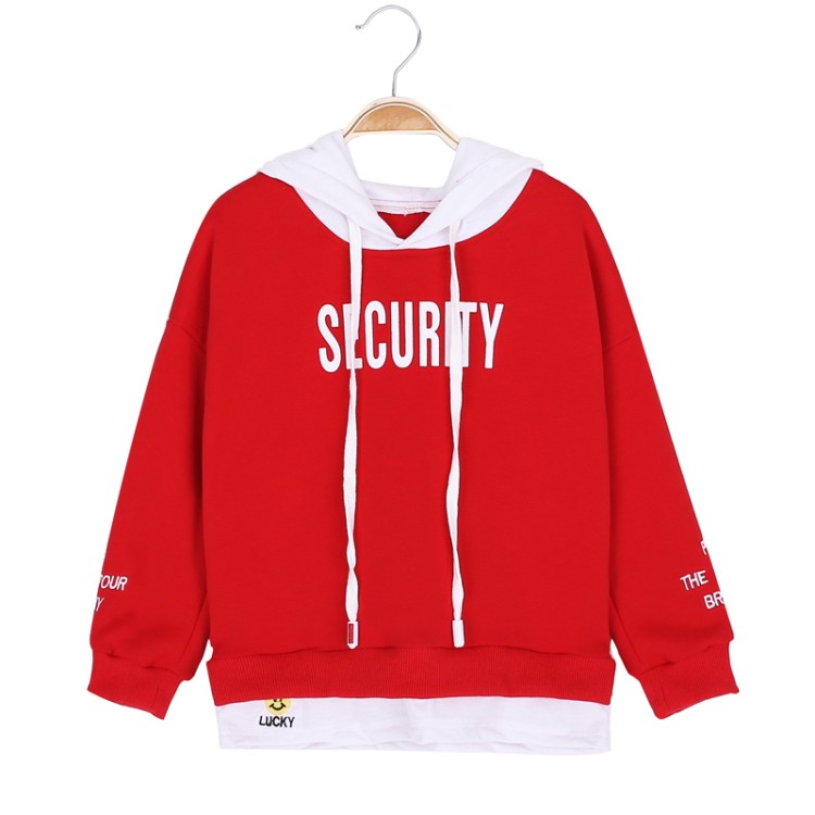 丫丫童装地带&女童韩版字母绣花卫衣新0007