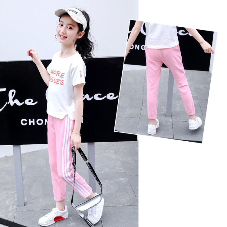 巴比熊&ky19-0106短袖印花字母套装-童装批发采购_生意网