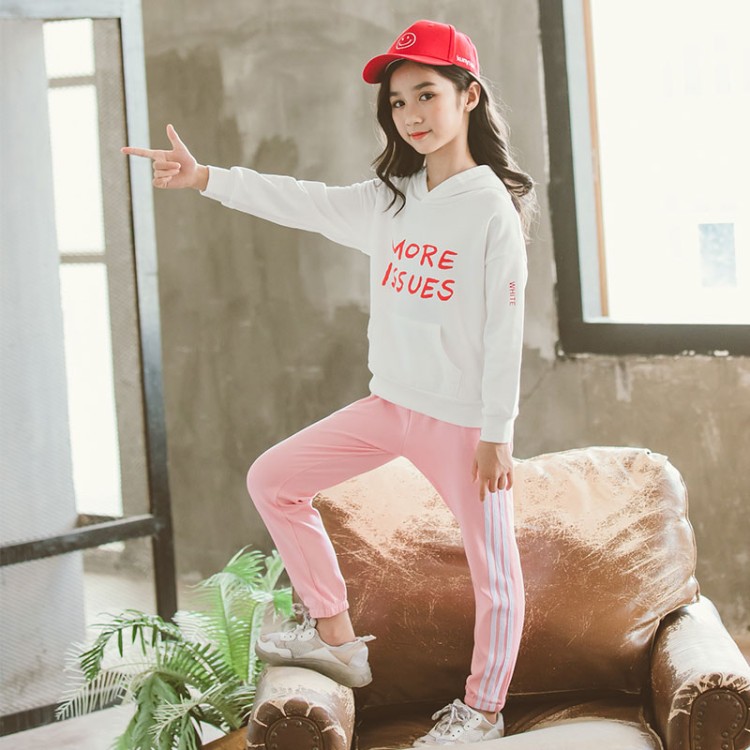 巴比熊&ky19-0129字母印花卫衣套装-童装批发采购_生意网