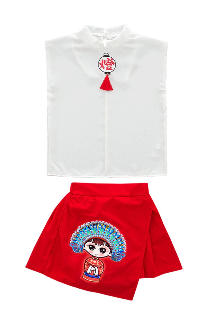 遇见青橙&t007款福娃套装-童装批发采购_生意网