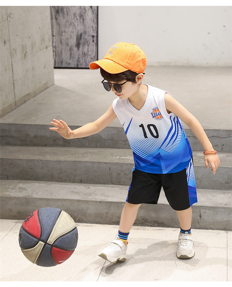 少年童萌&2067款10号篮球服