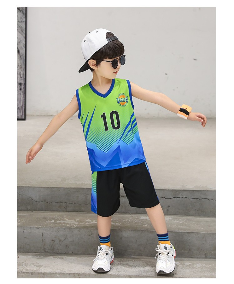 少年童萌&2067款10号篮球服